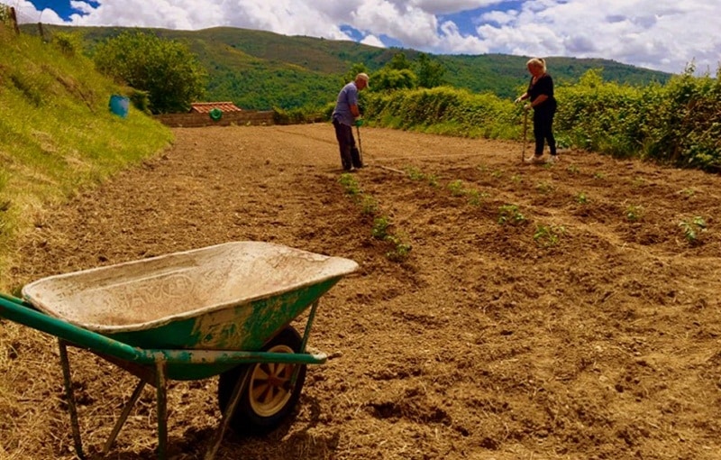 orto didattico in agriturismo